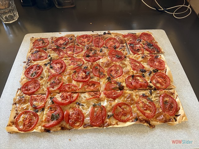 FIlo Tomato Tart