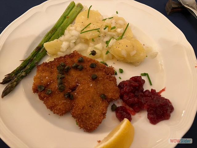 Wiener Schnitzel with Austrian Potato Salad 