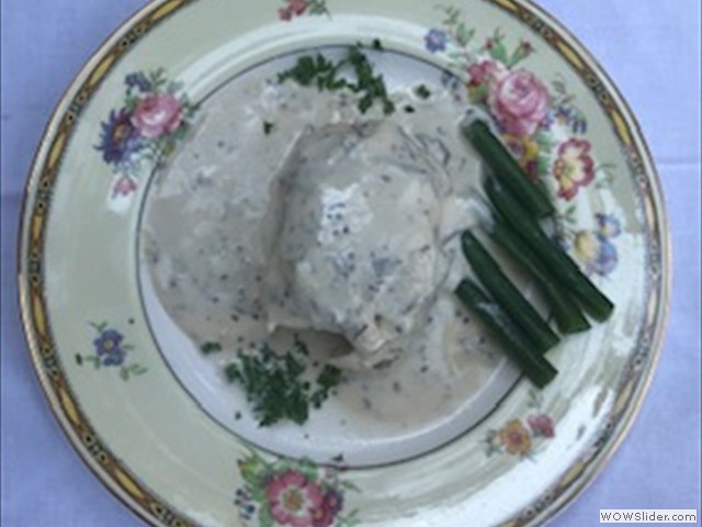 Chicken with Cream