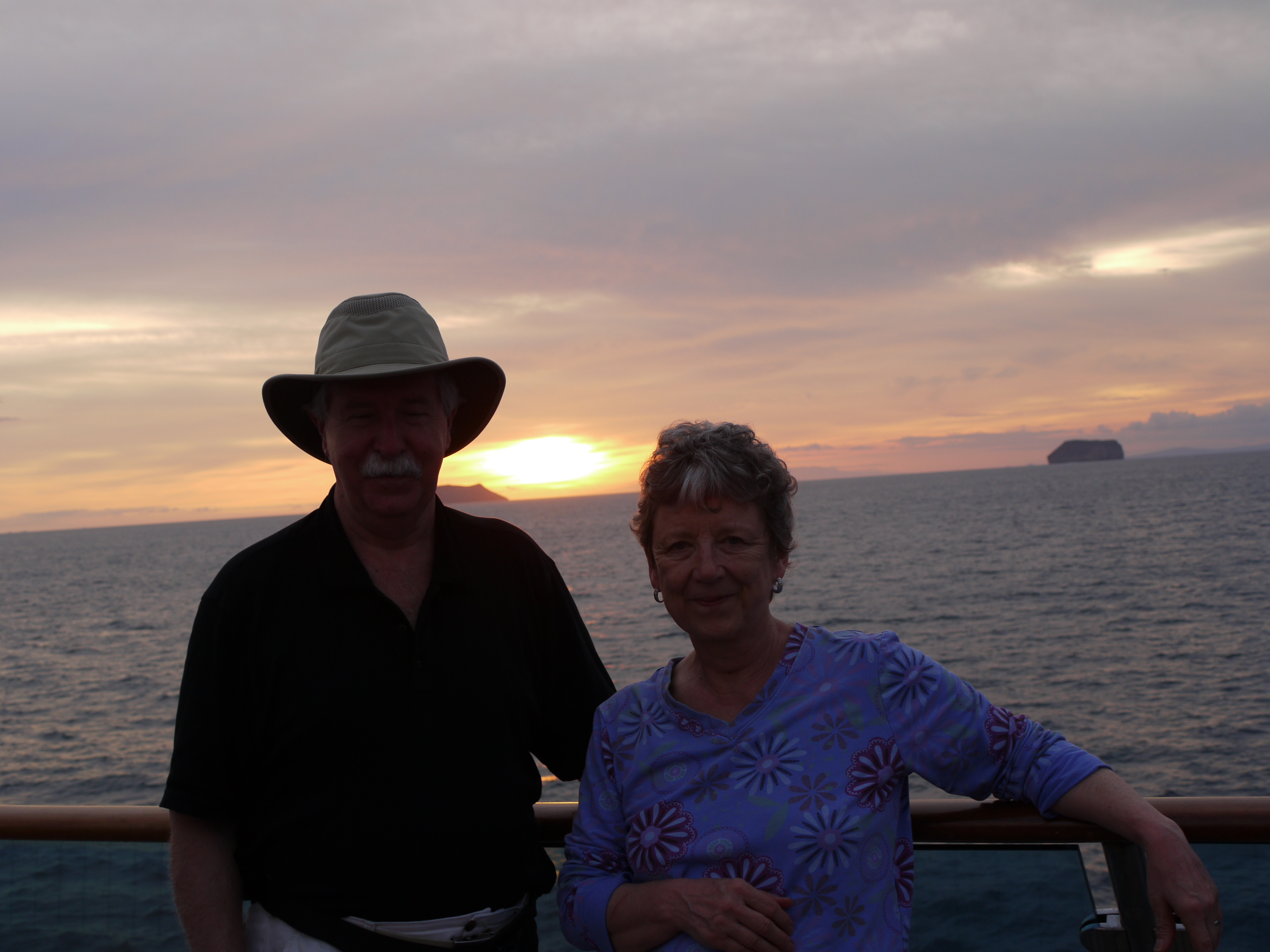 Galapagos sunset Galapagos sunset