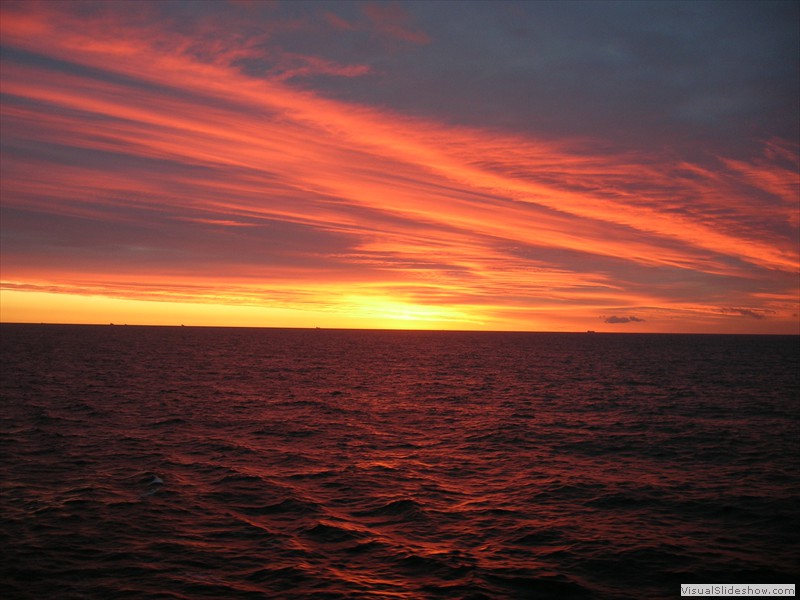 Sunset from the Marina