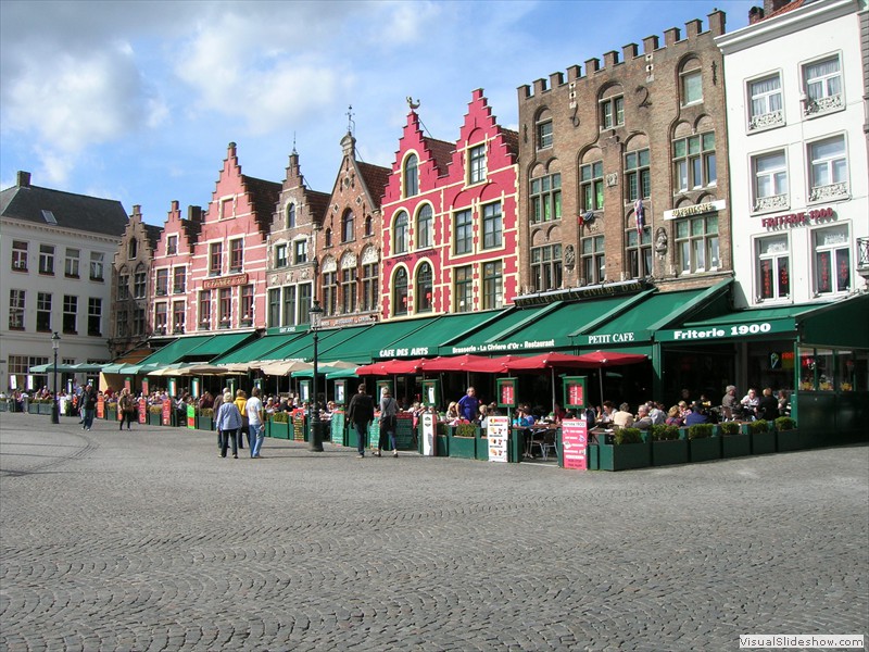 Bruges market square