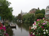 Amsterdam - canal outside the Rijksmuseum