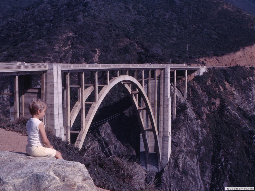 Big Sur bridge in 1968