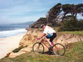 Ian on the Half Moon Bay bike route