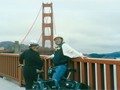 Karen and Ian on GG bridge