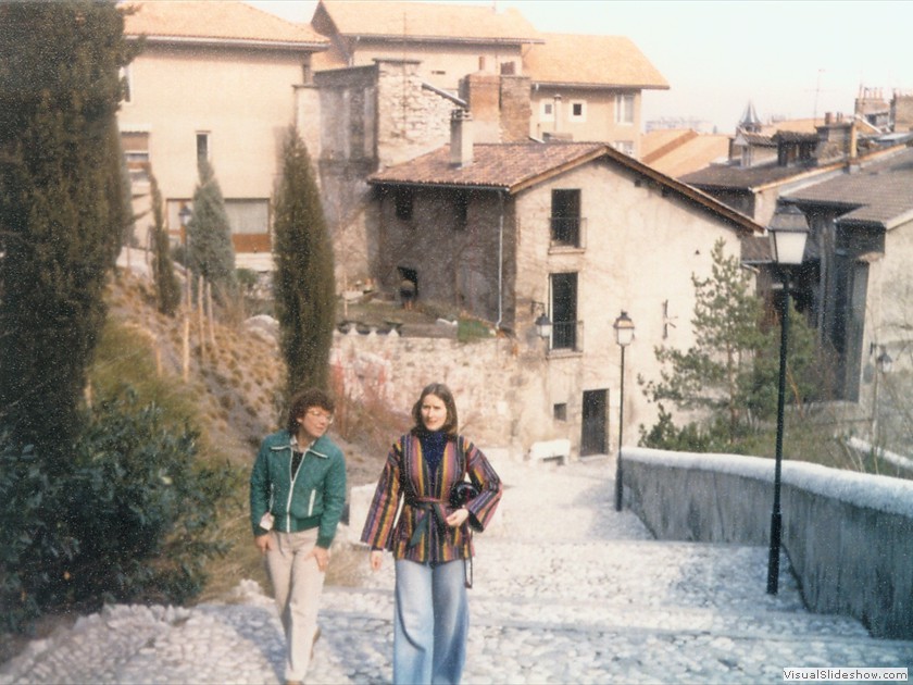 Steph and Diane in Grenoble