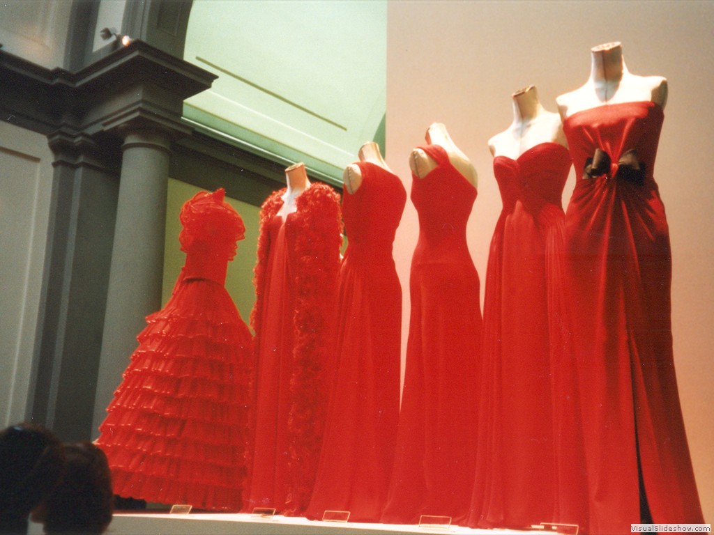 Glamorous gowns in Milan