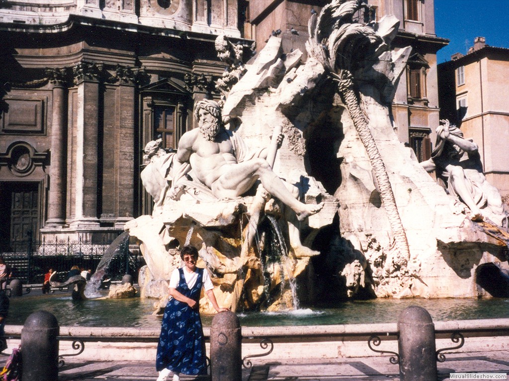 The Four Rivers in Rome