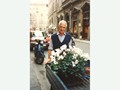 Flower vendor in Florence