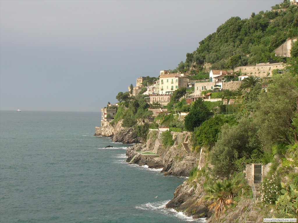 Amalfi view from Albergo Marmorata, Ravello