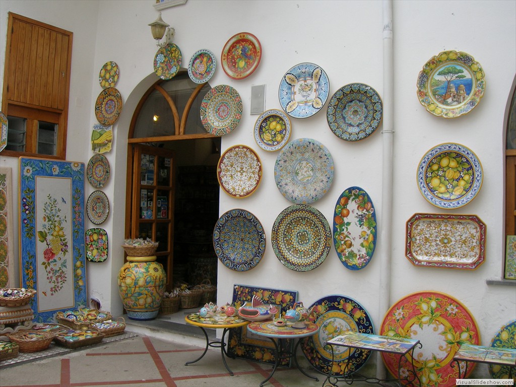 Ravello Pottery Shop