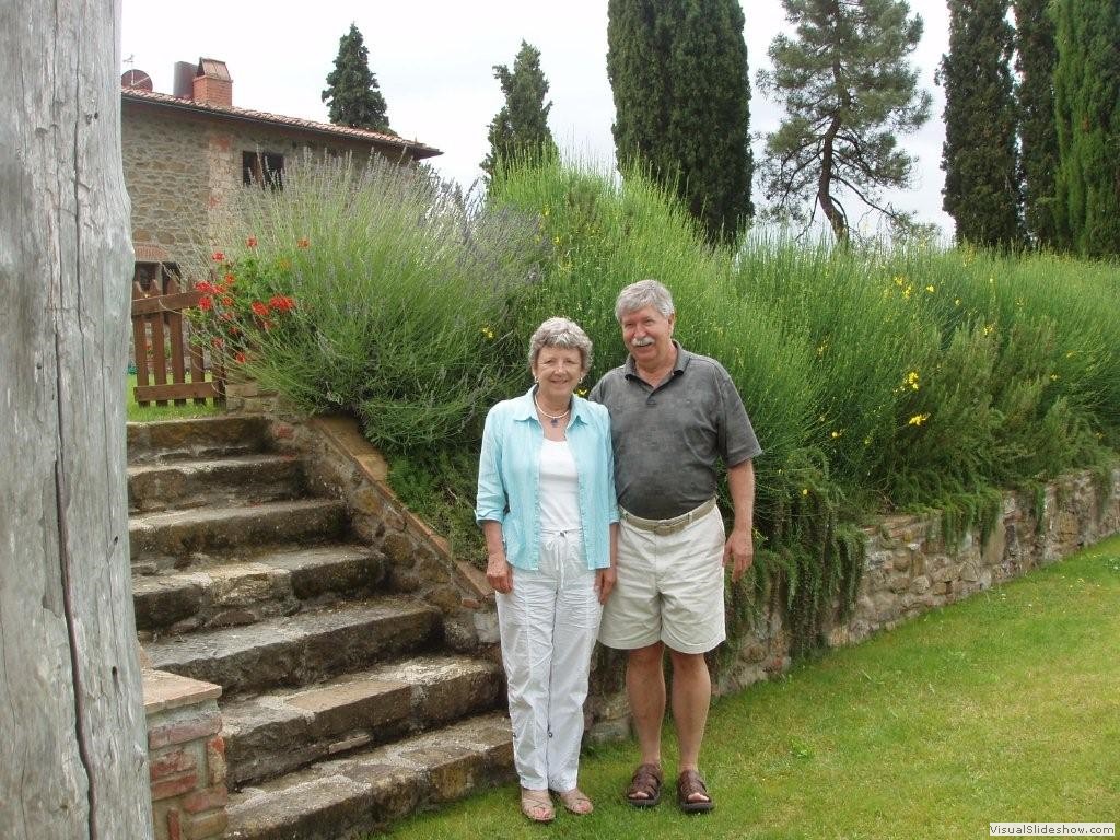 Steph and Ian at Valle Ambra