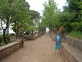 Steph at Villa Cimbrone in Ravello