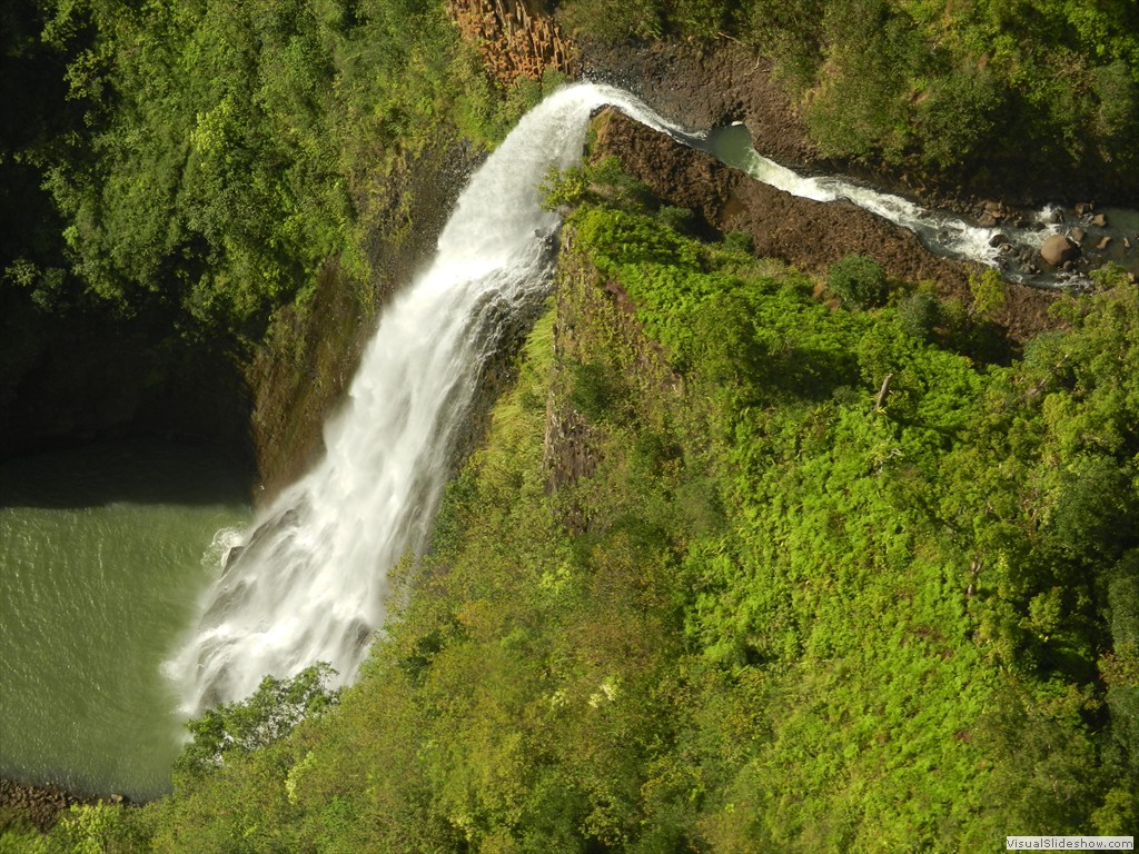 One of the many waterfalls