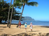 Beach at the St. Regis Hotel, Princeville