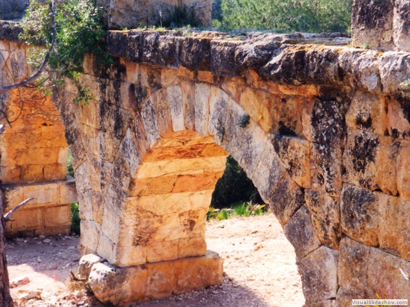 Basse of the Roman aqueduct in Tarragona