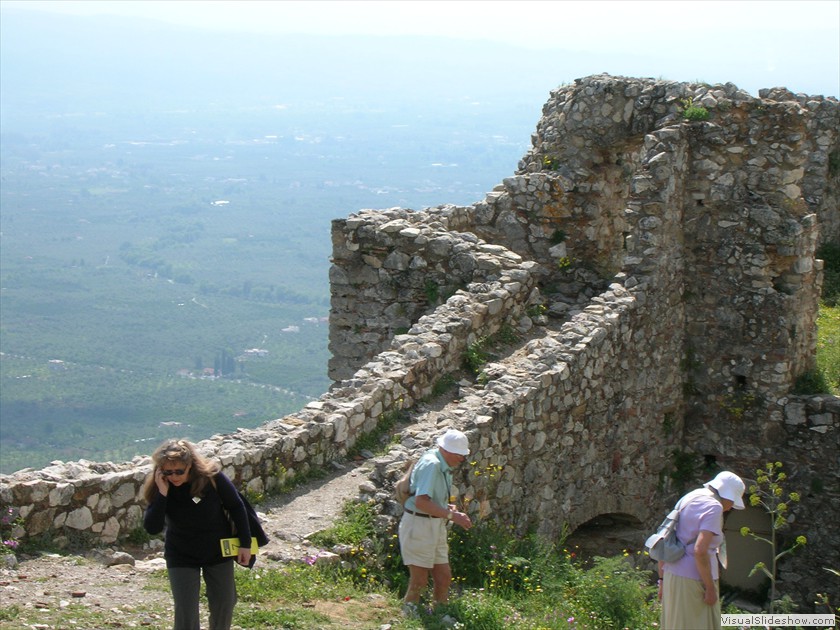 William de Villehardouin's castle at Mistra
