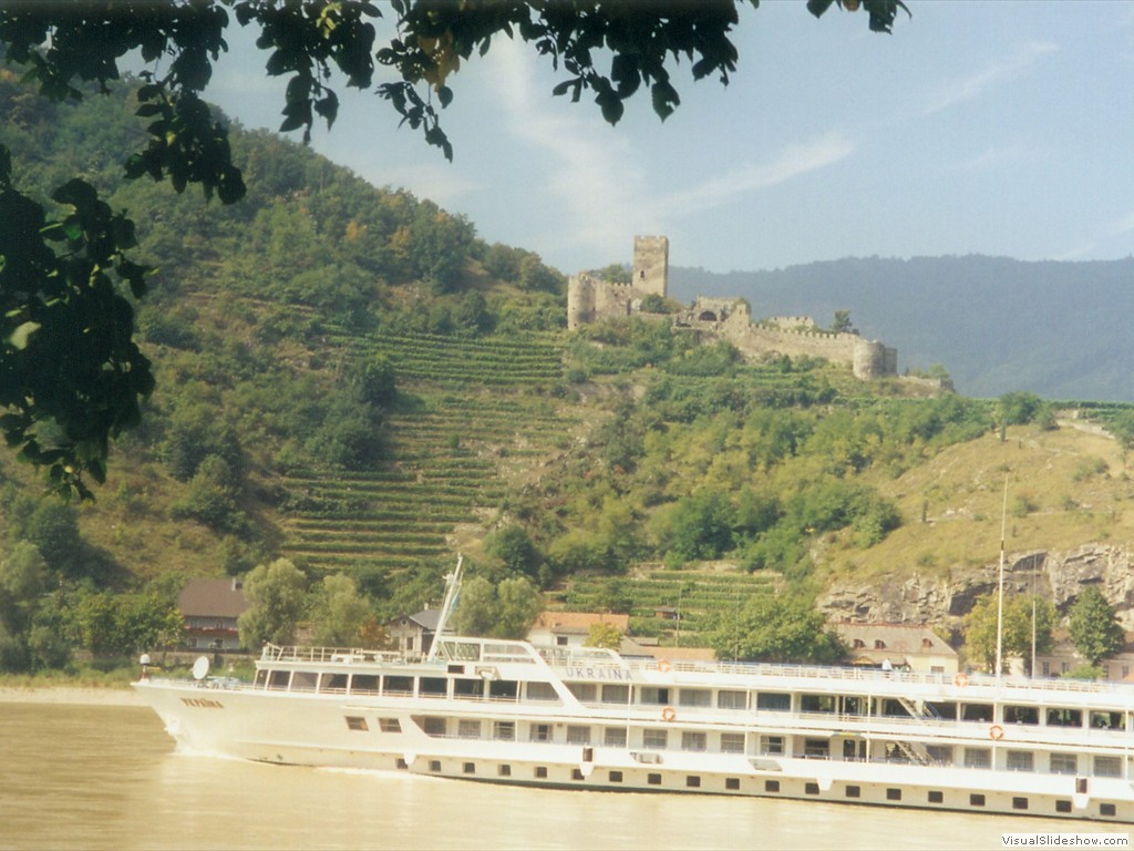 Tour ship on Danube