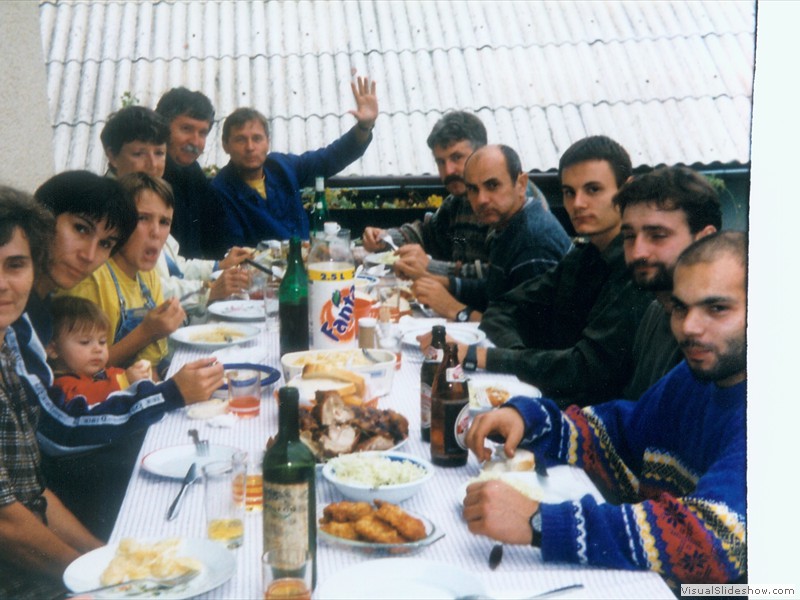 wine harvest feast in Croatia