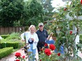 Wards and Steph at  Luther Burbank Garden in Santa Rosa