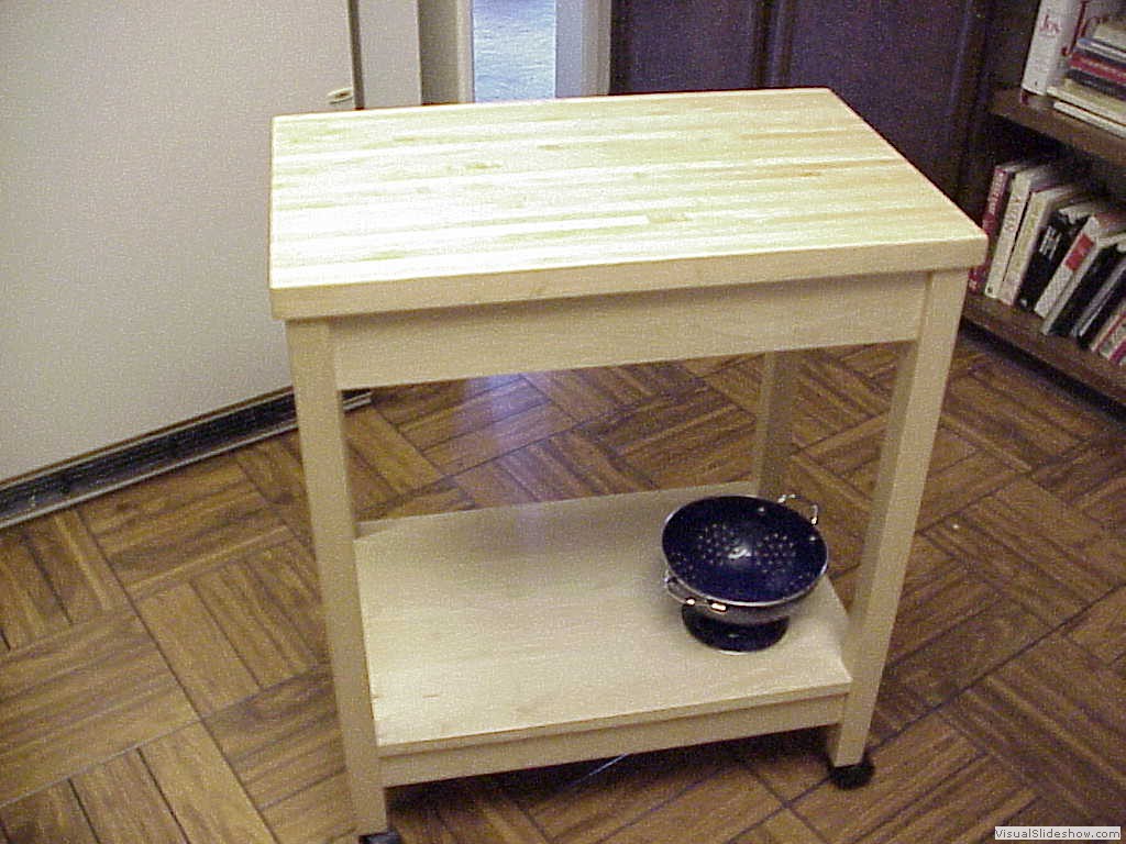 Mobile Butcher Block